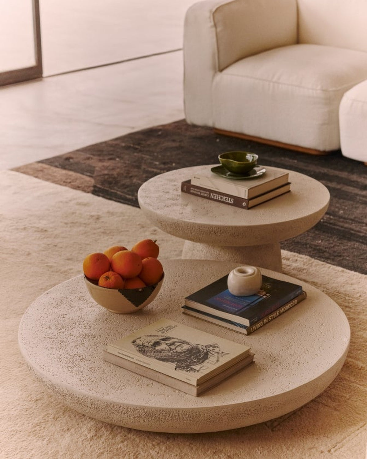 Table basse Esvedra - Beige