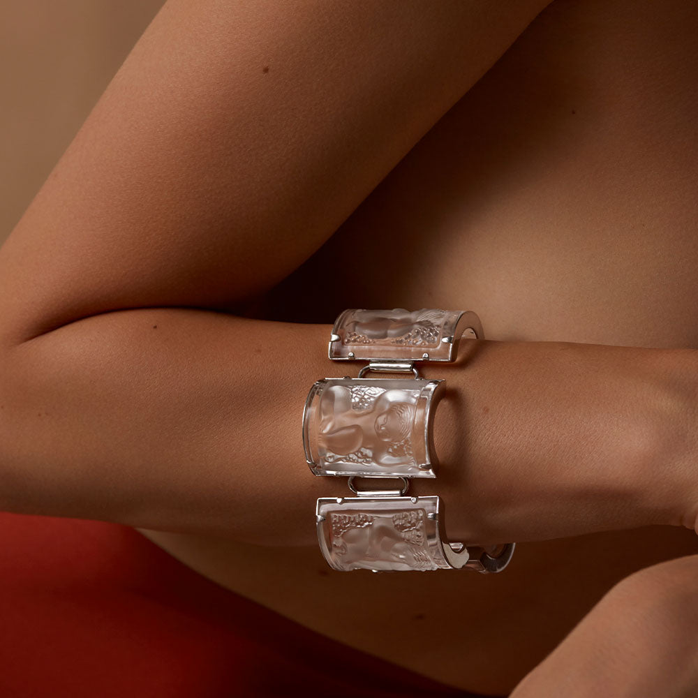 Bracelet Nysa en cristal et argent - Argent