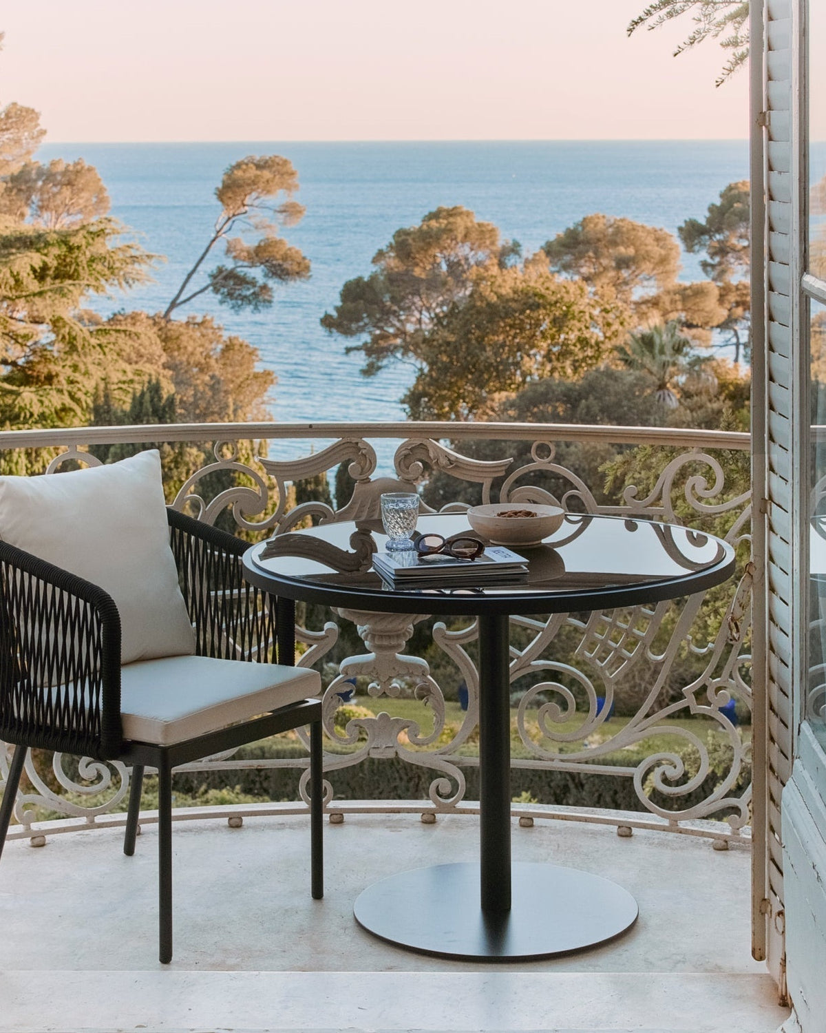 Chaise de jardin Santa Monica - Blanc