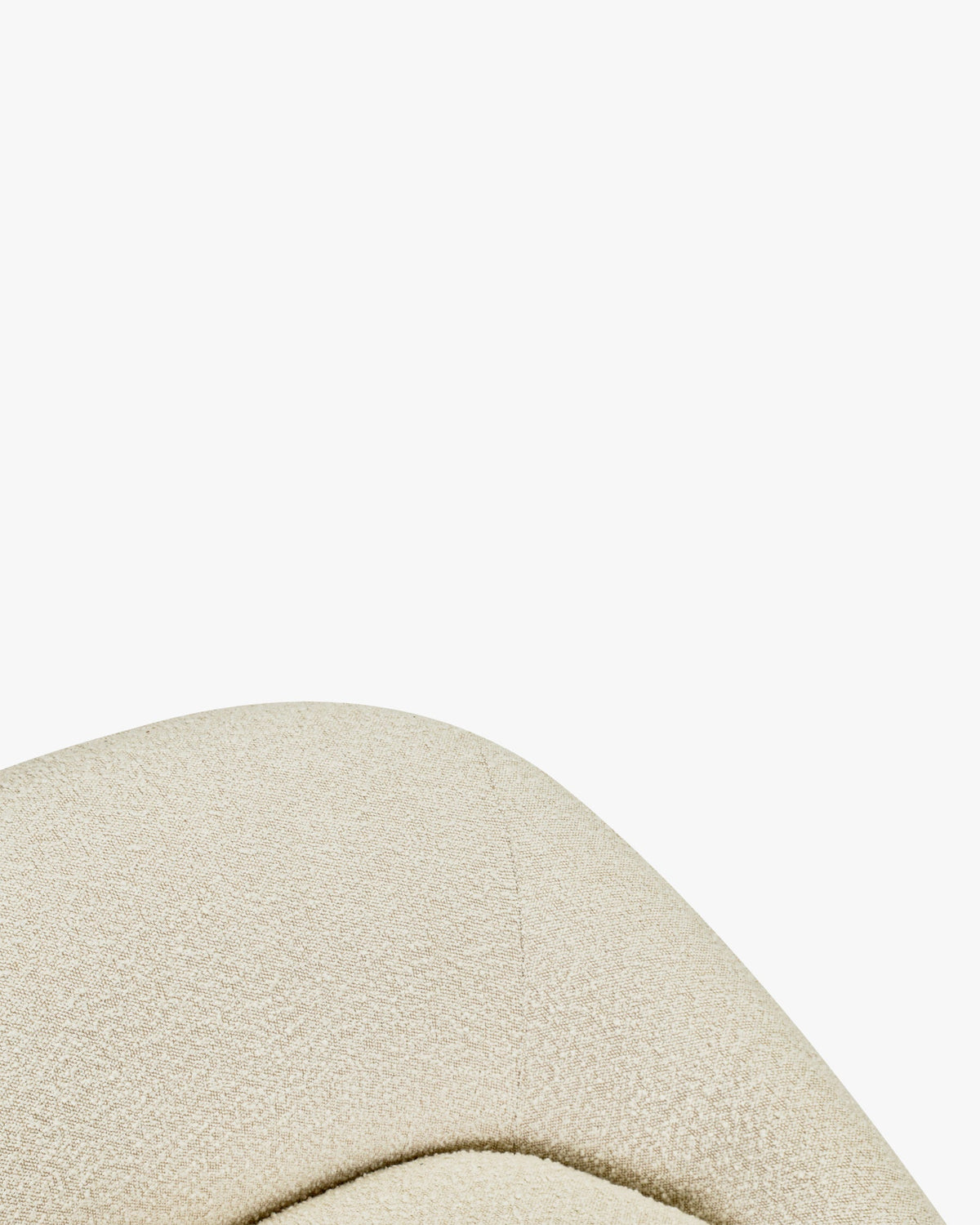 Fauteuil Neo - Blanc Avoine Bouclé