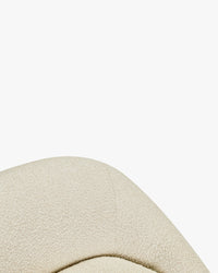 Fauteuil Neo - Blanc Avoine Bouclé
