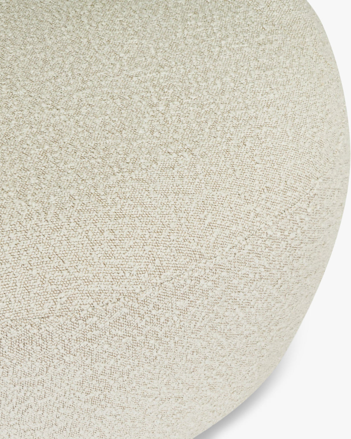 Fauteuil Neo - Blanc Avoine Bouclé
