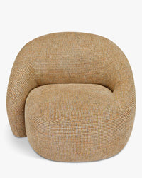 Fauteuil Neo - Tweed Jaune Miami