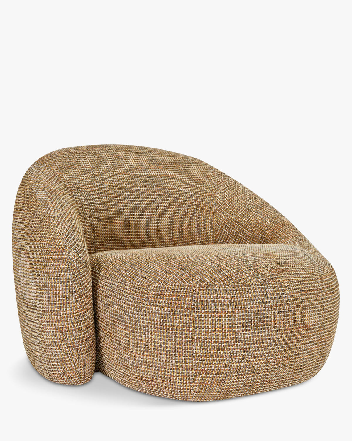 Fauteuil Neo - Tweed Jaune Miami