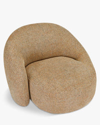 Fauteuil Neo - Tweed Jaune Miami