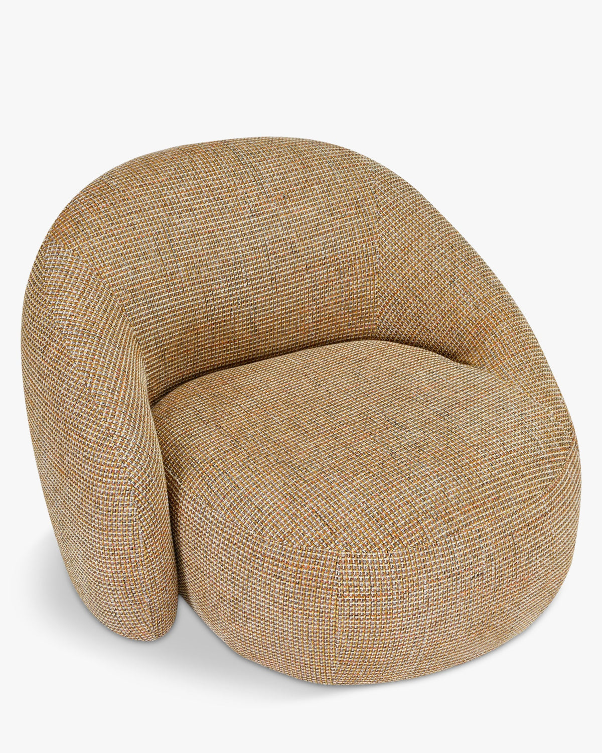 Fauteuil Neo - Tweed Jaune Miami