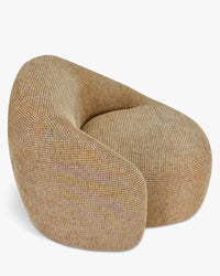 Fauteuil Neo - Tweed Jaune Miami