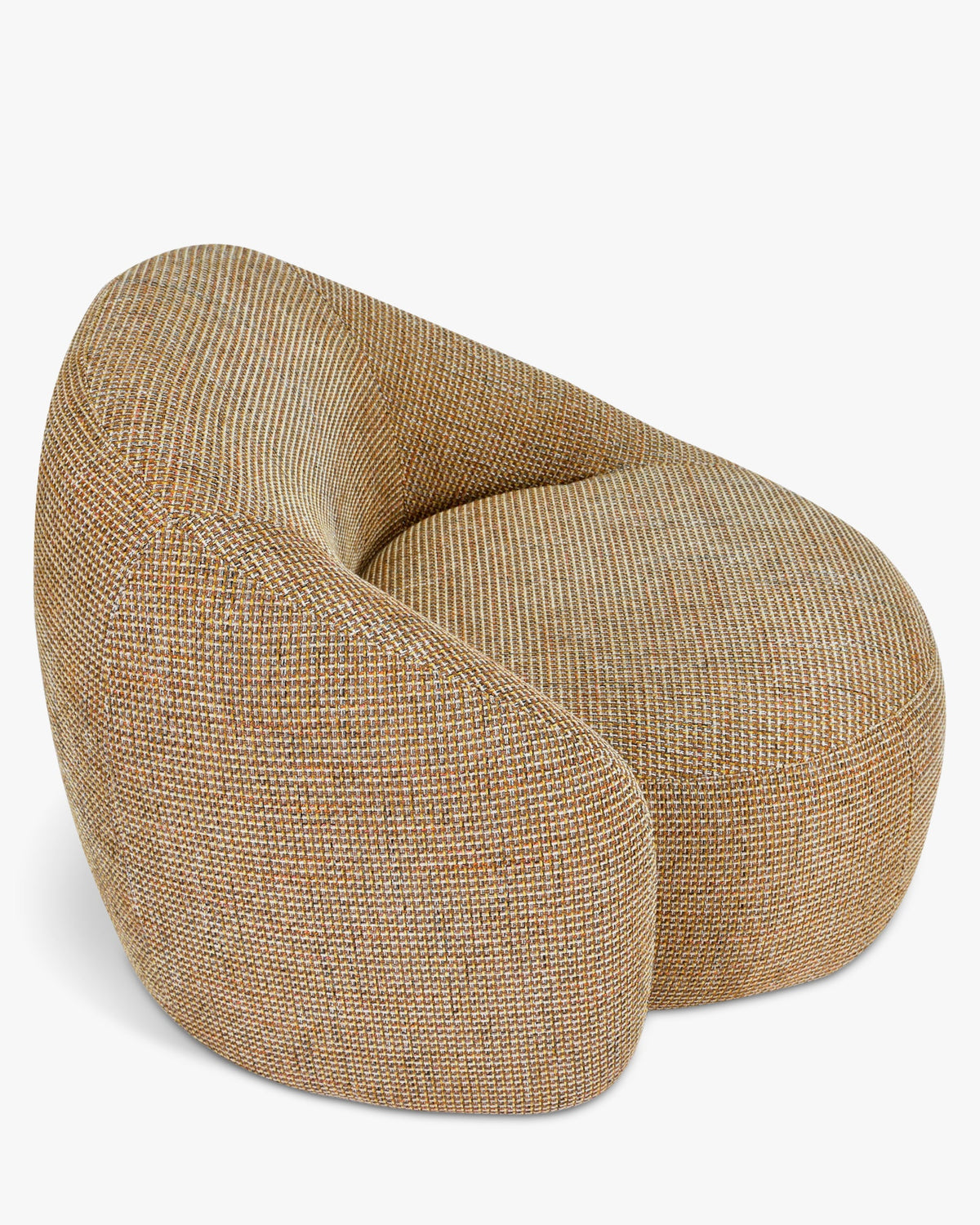 Fauteuil Neo - Tweed Jaune Miami
