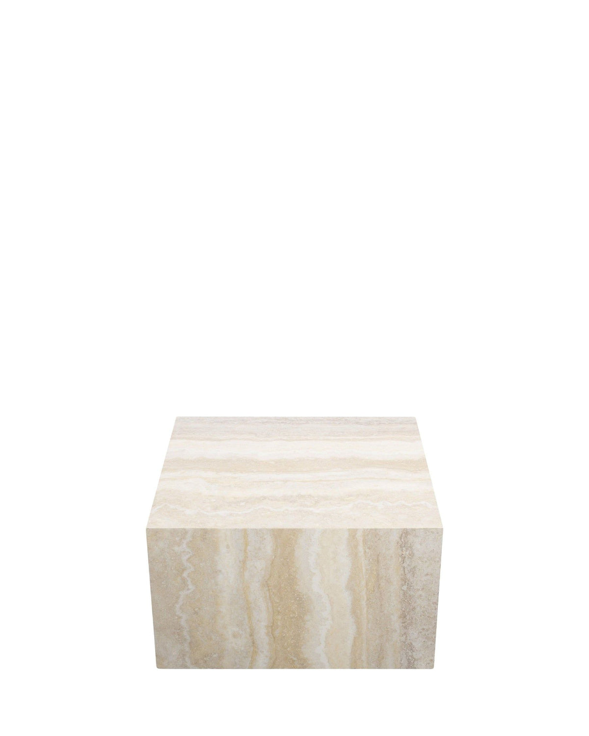 Table basse Roma effet Travertin - Travertin