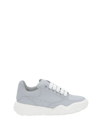 Sneakers basses en cuir - Dove Grey Bone