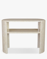 Console Elipse - Effet Travertin
