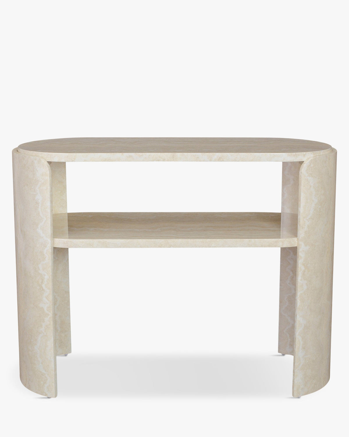 Console Elipse - Effet Travertin