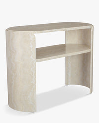 Console Elipse - Effet Travertin