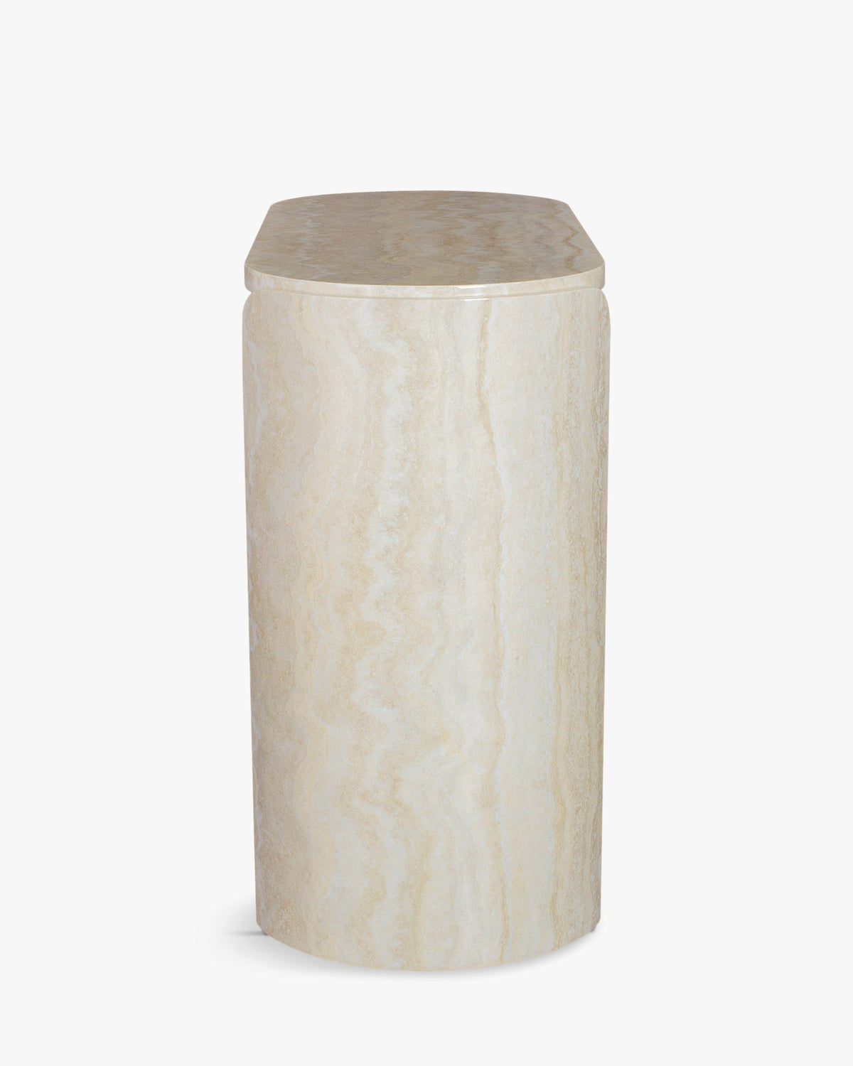 Console Elipse - Effet Travertin