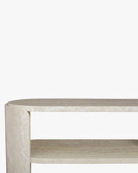 Console Elipse - Effet Travertin