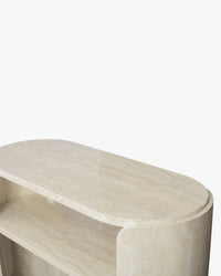 Console Elipse - Effet Travertin