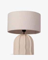 Lampe de table Stratos en céramique - Beige