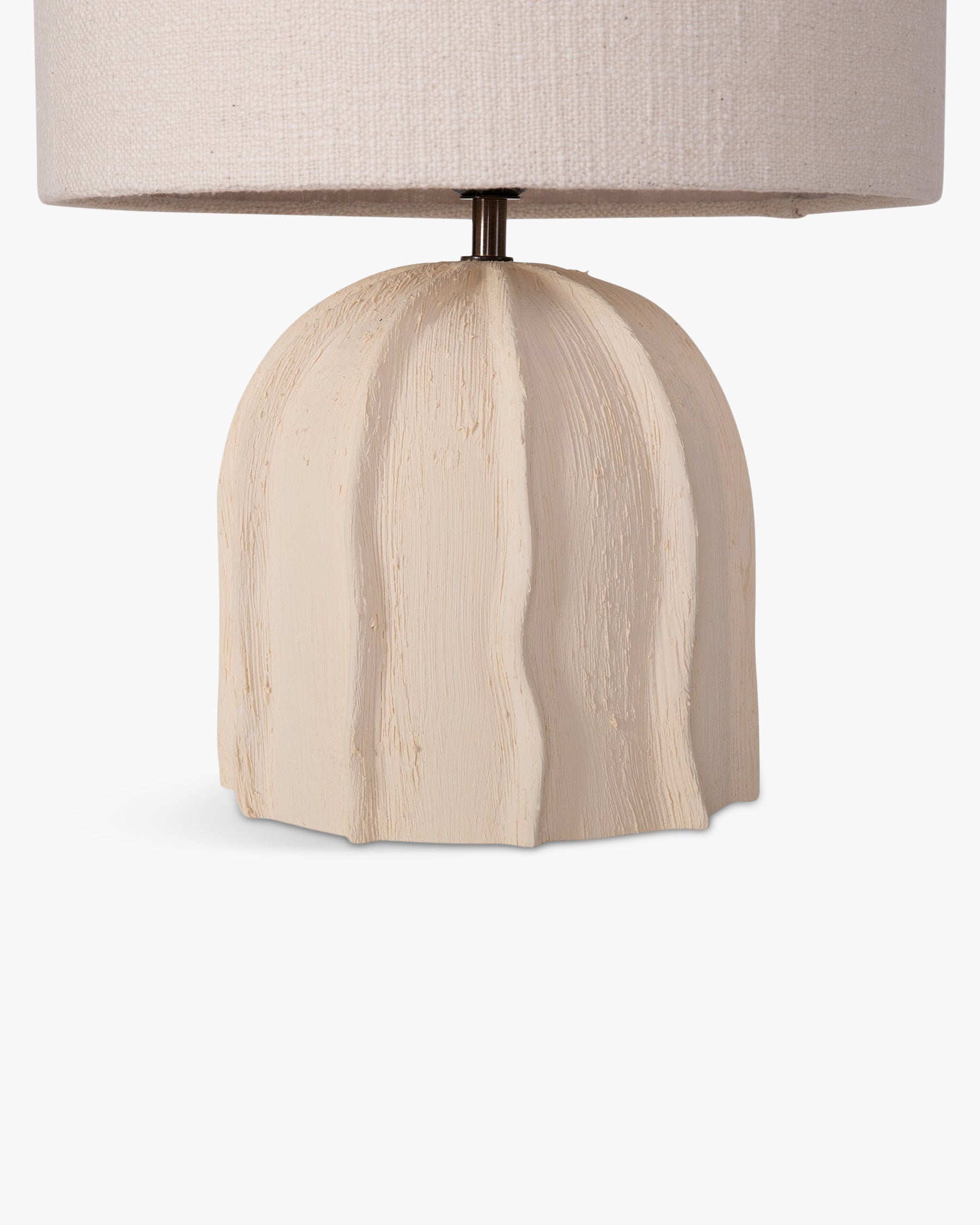 Lampe de table Stratos en céramique - Beige