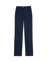 4qty NEW  / Pantalon Francisco en laine -  Blue Dark