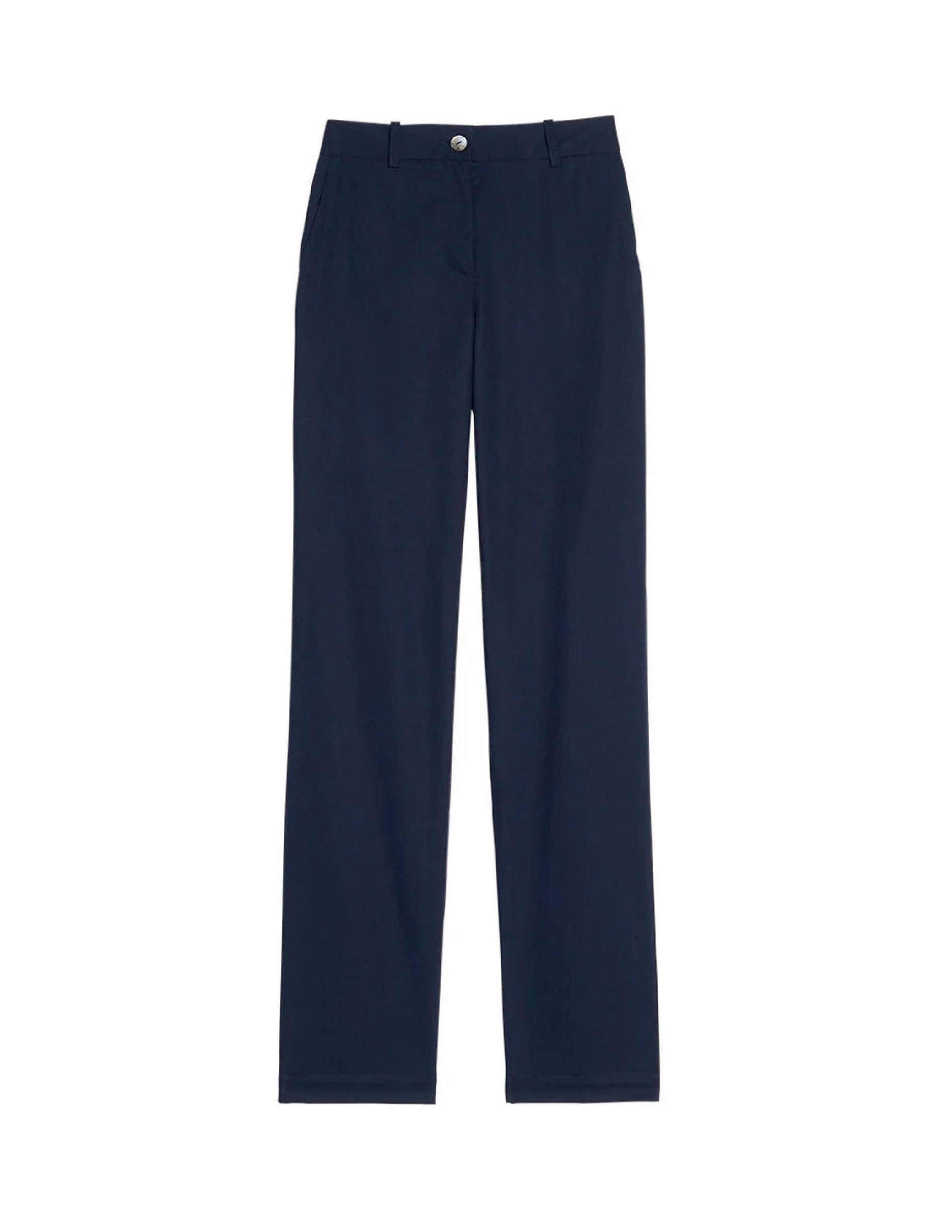 4qty NEW  / Pantalon Francisco en laine -  Blue Dark
