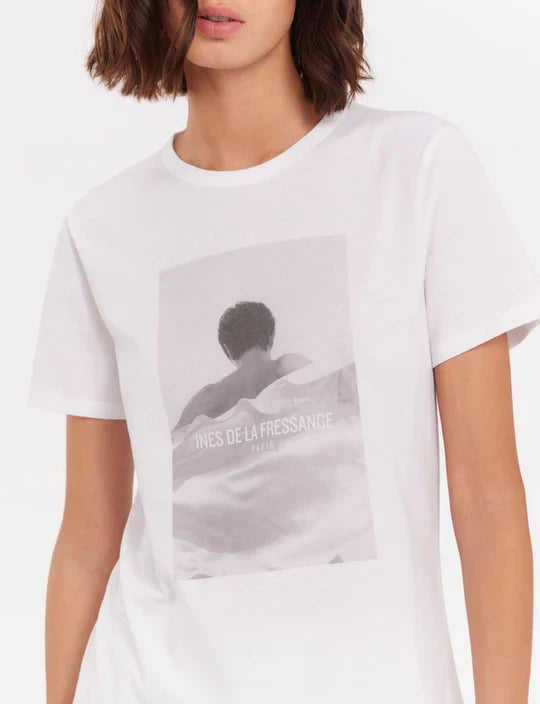 1qty RELIQUAT 20€ 100%  / T-shirt droit Oscar - White Logo