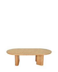 Table basse Adriano en bois - Bois blond