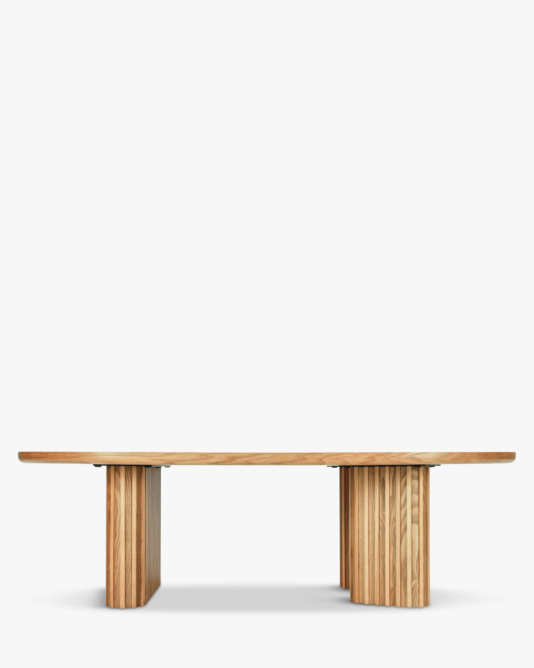 Table basse Adriano en bois - Bois blond
