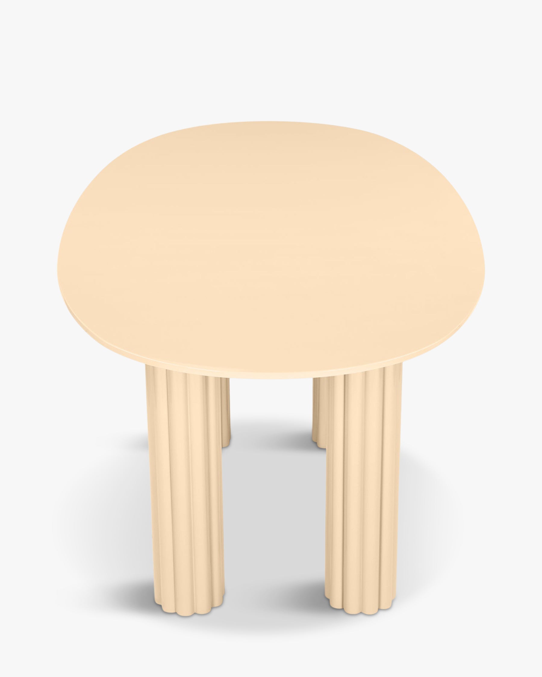 Table à manger Goya en bois - Beige