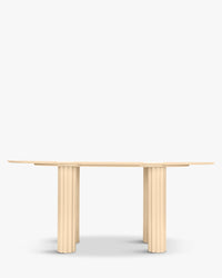Table à manger Goya en bois - Beige