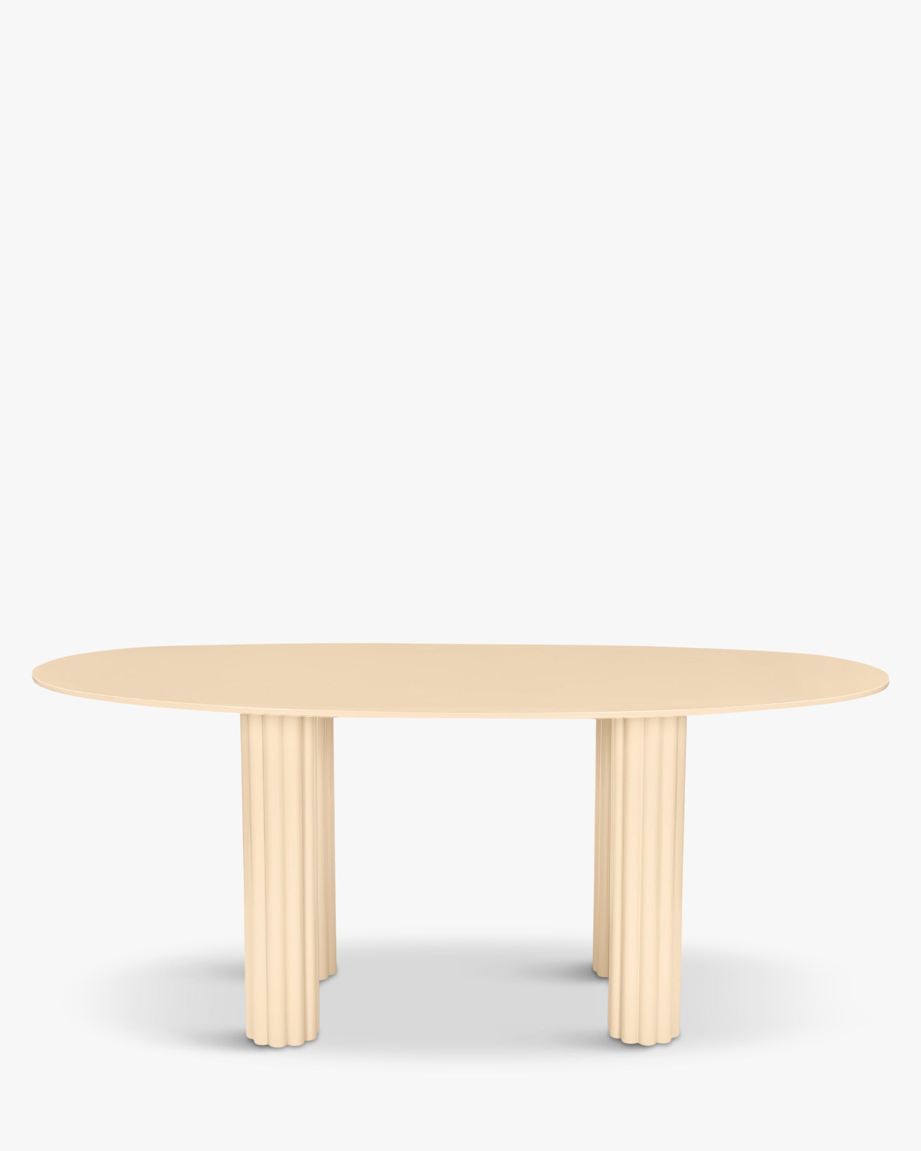 Table à manger Goya en bois - Beige