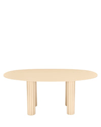 Table à manger Goya en bois - Beige