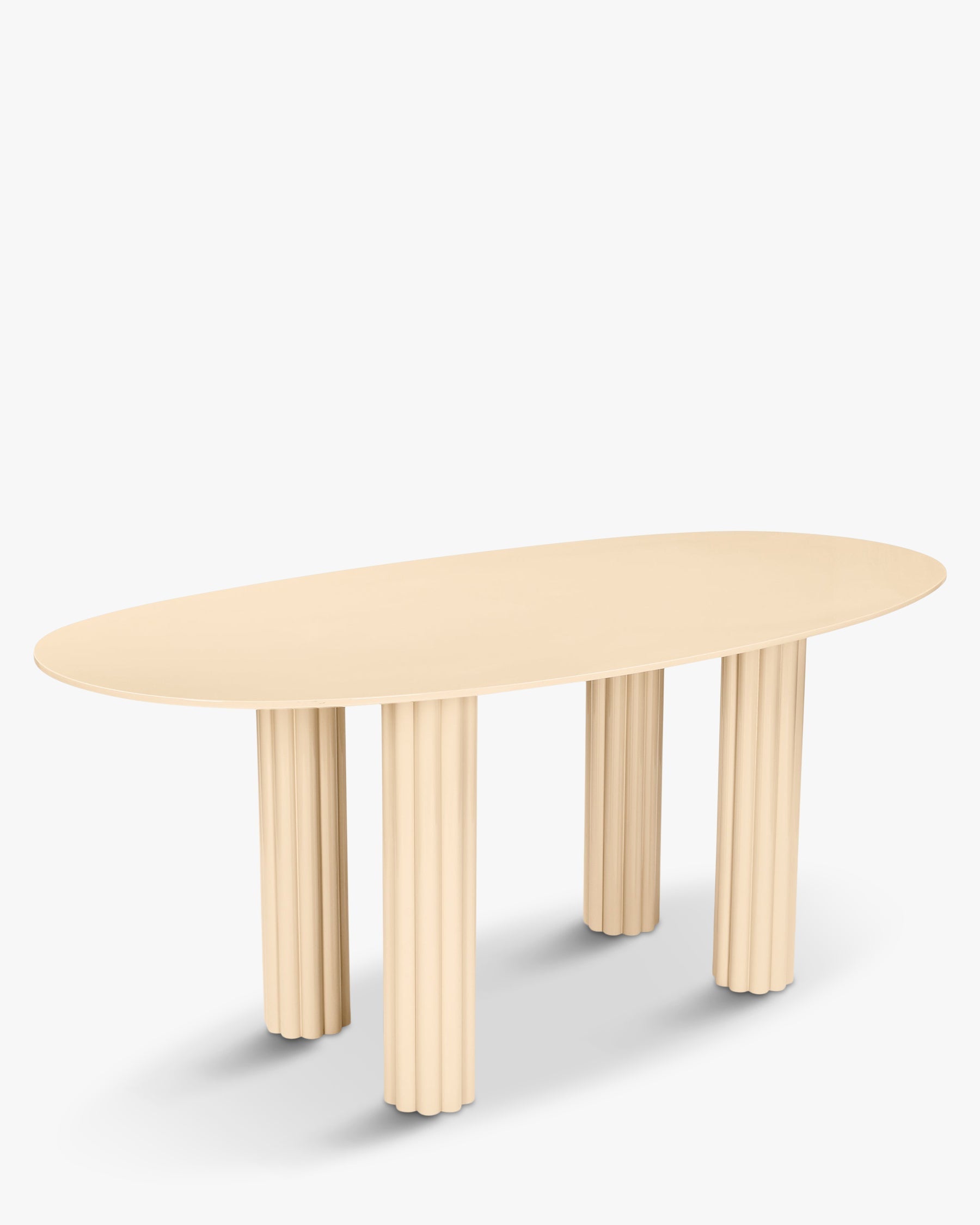 Table à manger Goya en bois - Beige