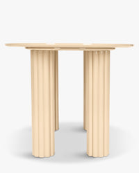 Table à manger Goya en bois - Beige