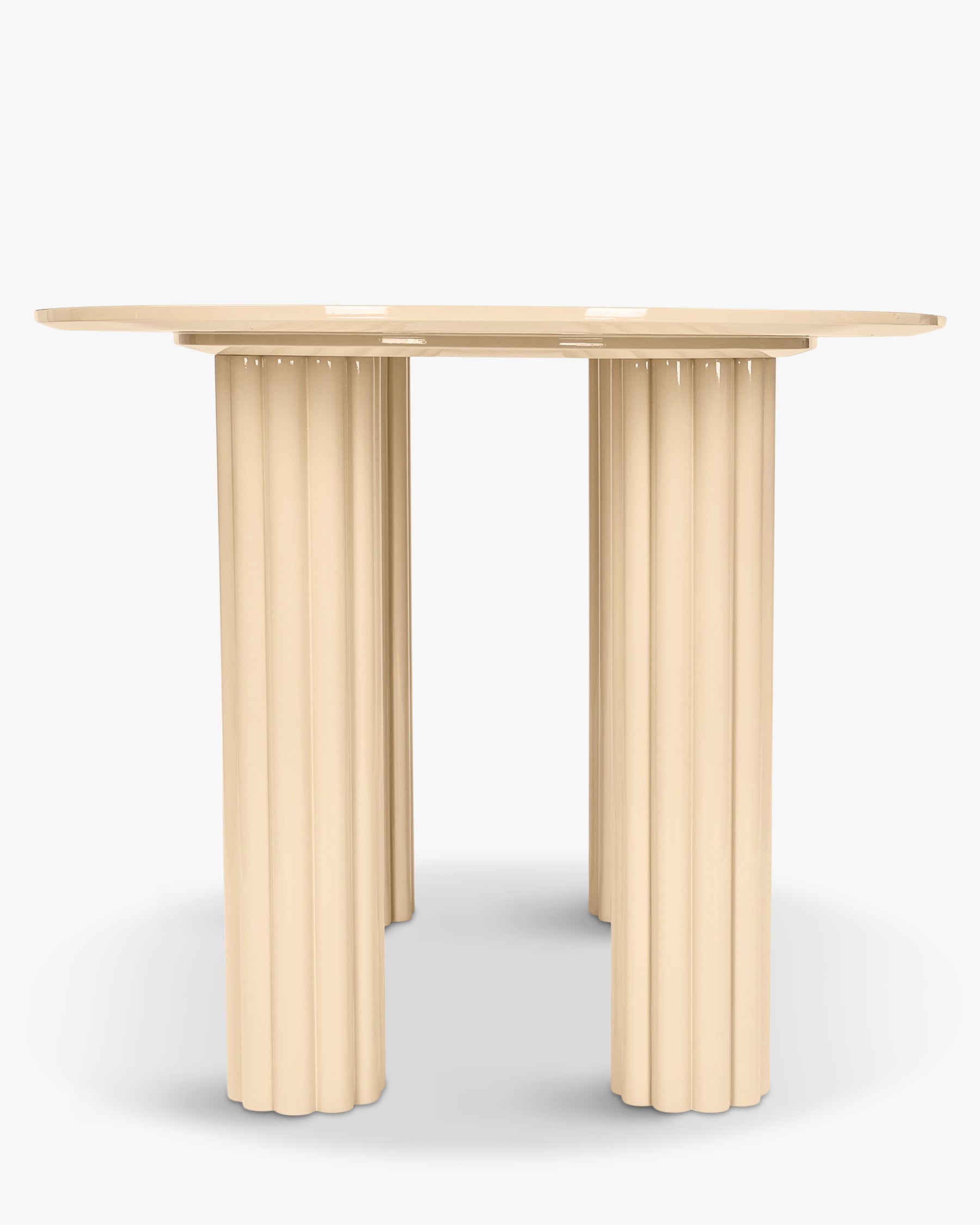 Table à manger Goya en bois - Beige