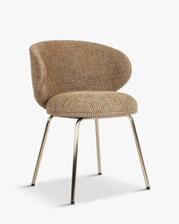 Chaise Savio - Tweed Jaune Miami