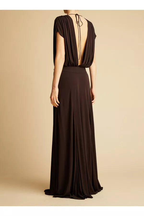 Hera dress - Dark Brown