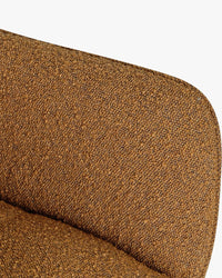 Chaise de bureau Kingscross - Marron Bouclette