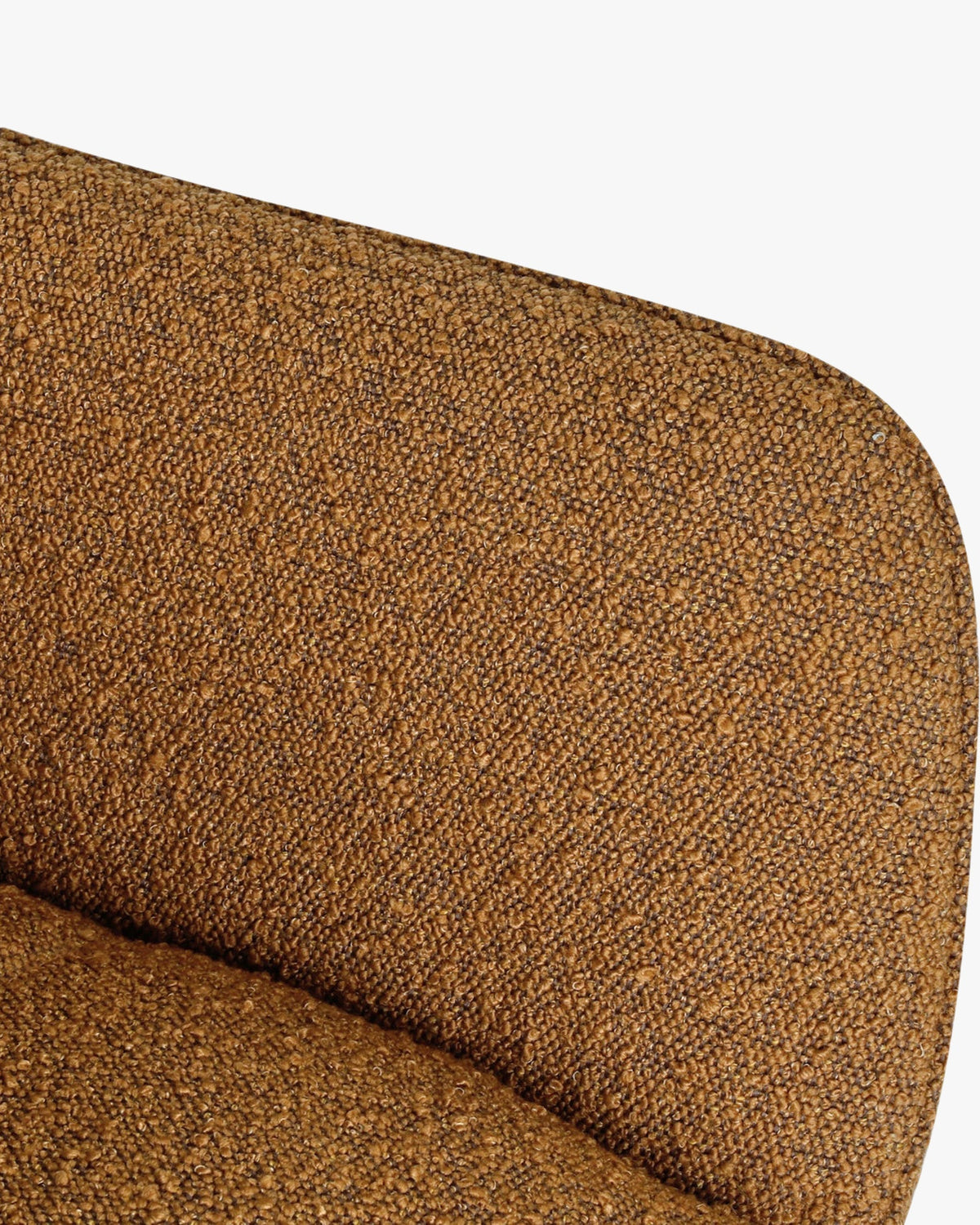 Chaise de bureau Kingscross - Marron Bouclette