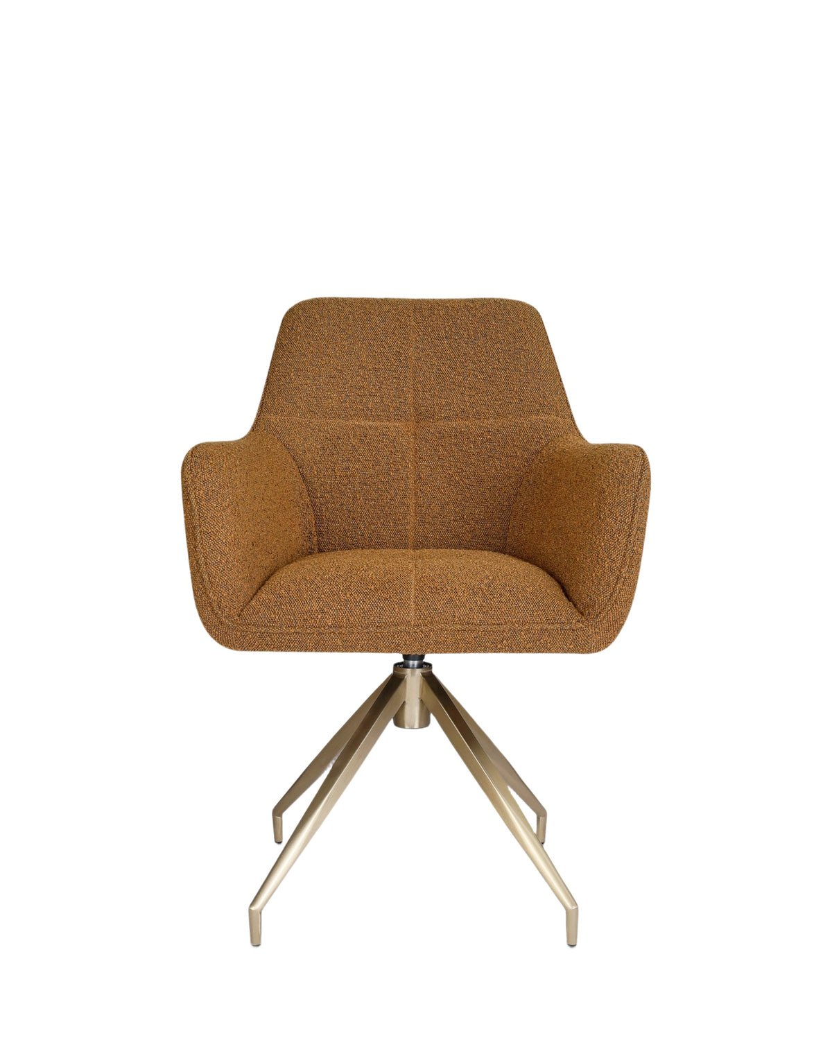 Chaise de bureau Kingscross - Marron Bouclette
