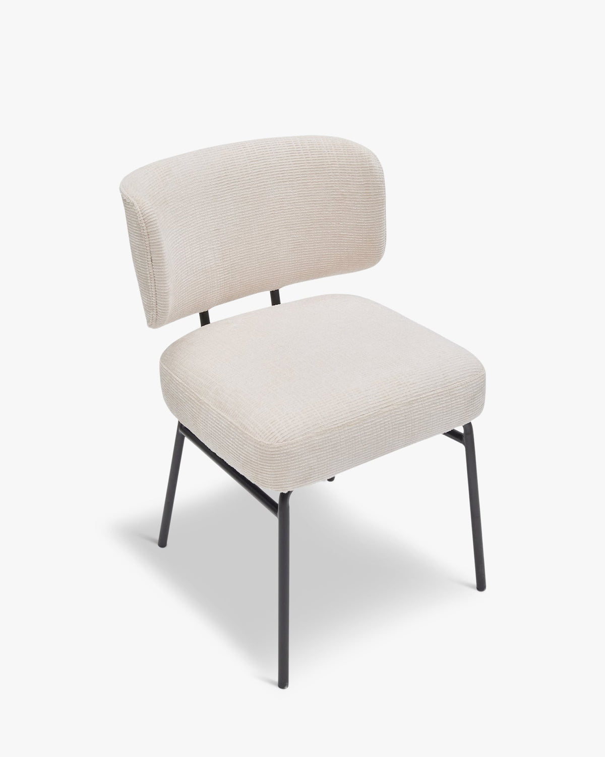 Chaise Abby - Tweed Crème