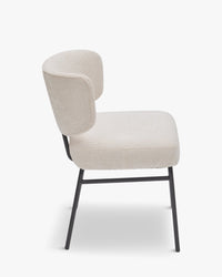 Chaise Abby - Tweed Crème