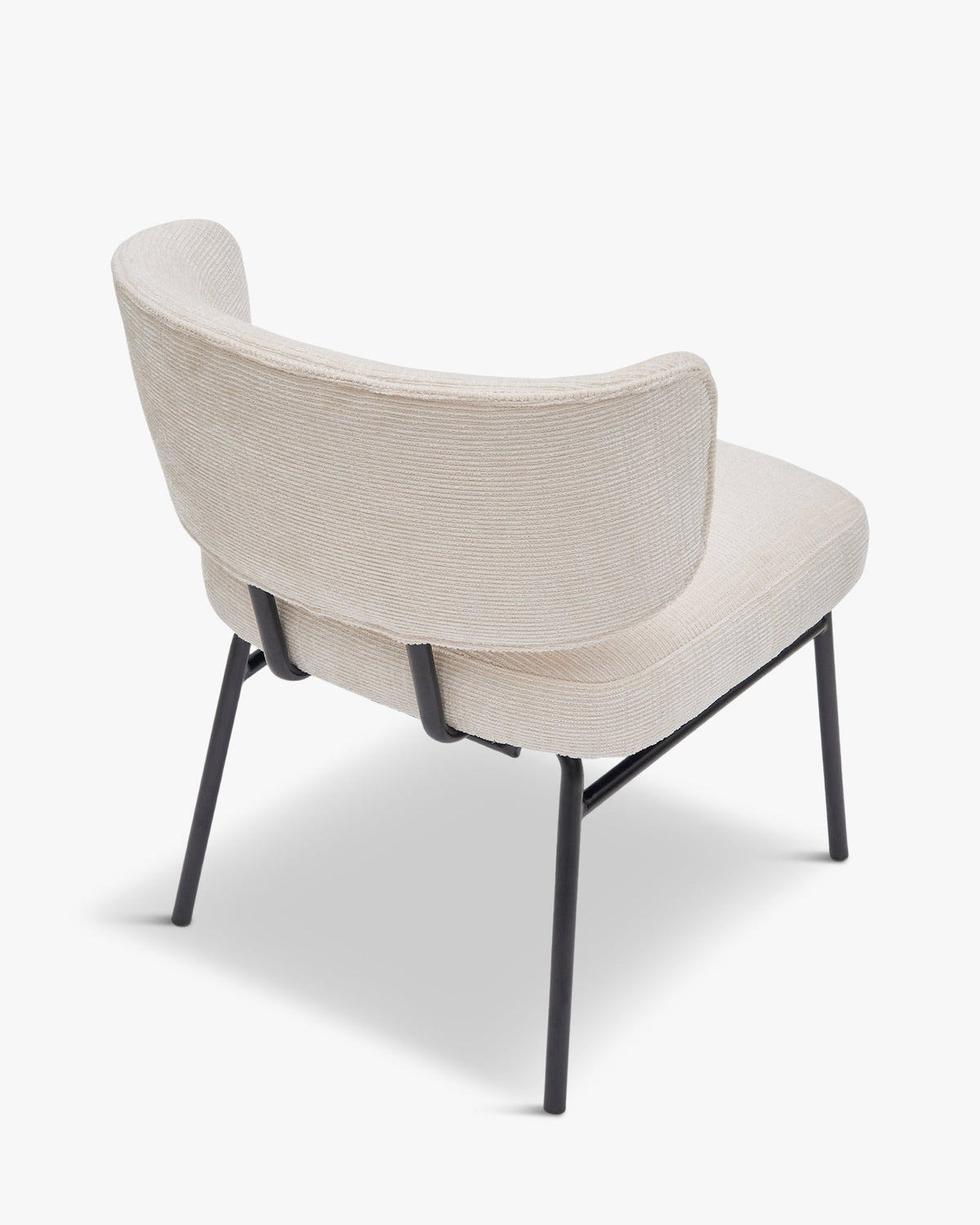 Chaise Abby - Tweed Crème
