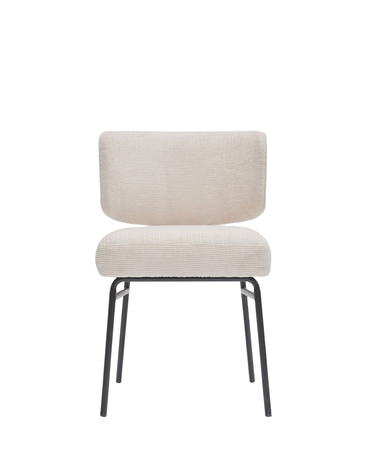 Chaise Abby - Tweed Crème