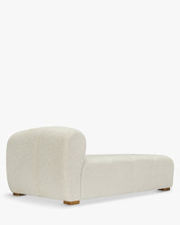 Méridienne modulable Belize d'angle gauche - Blanc avoine