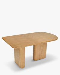 Table à manger extensible Columbia en bois - Bois blond
