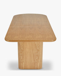 Table à manger extensible Columbia en bois - Bois blond