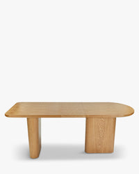 Table à manger extensible Columbia en bois - Bois blond