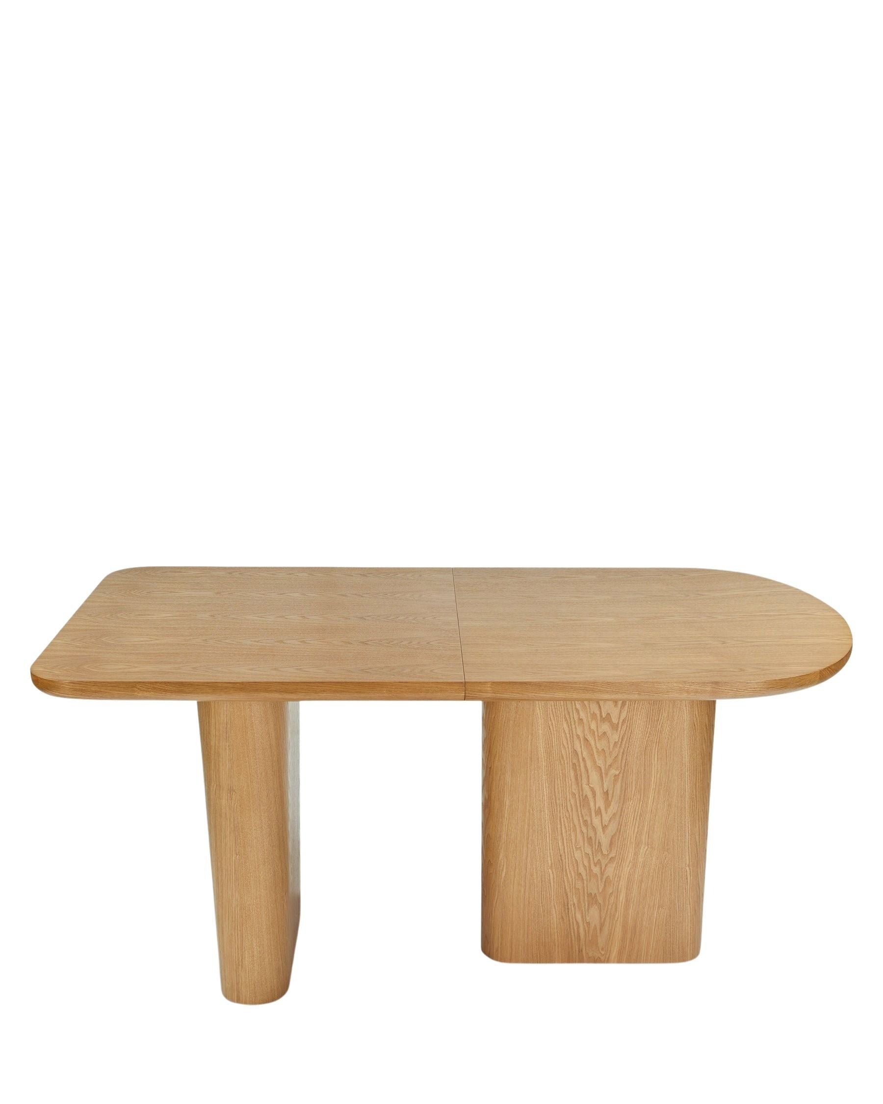 Table à manger extensible Columbia en bois - Bois blond