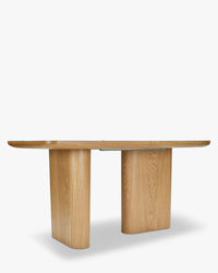 Table à manger extensible Columbia en bois - Bois blond