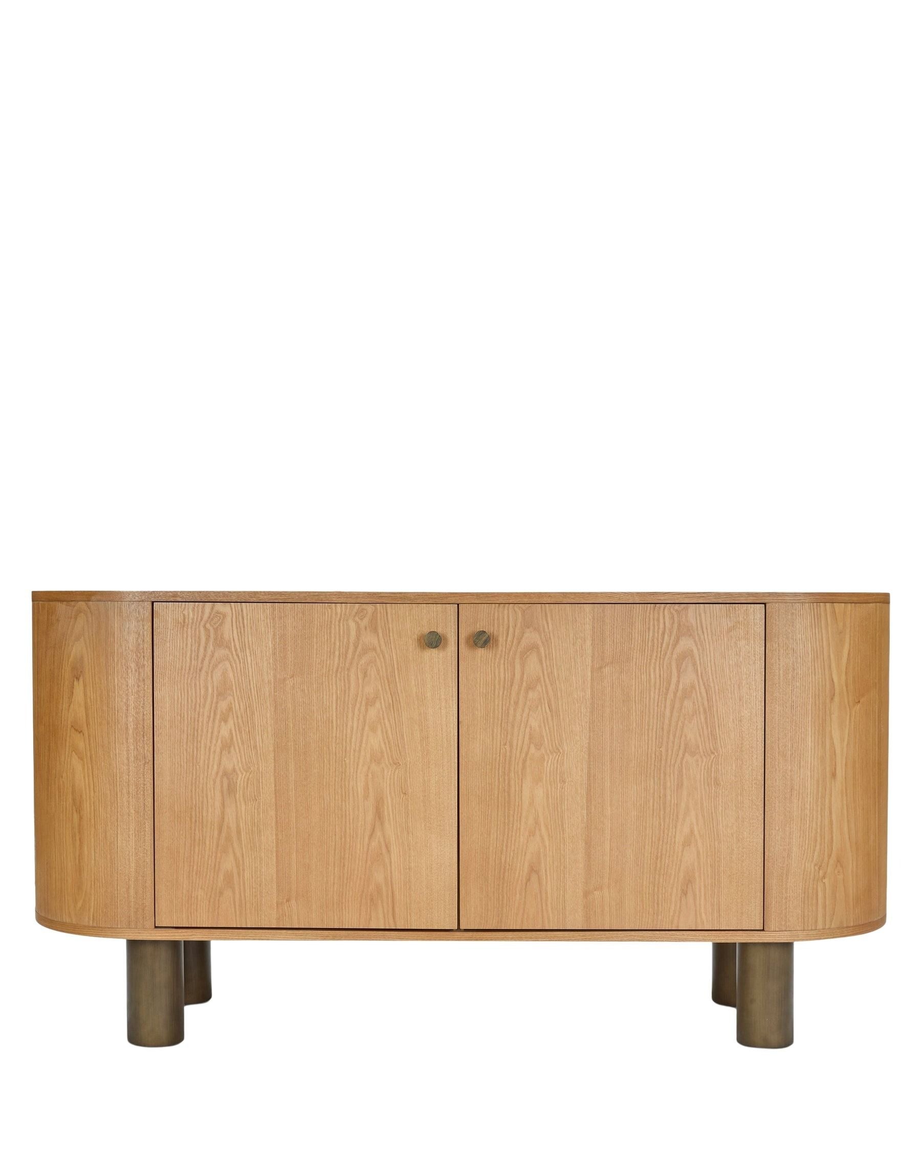 Buffet Ottawa en bois - Bois blond
